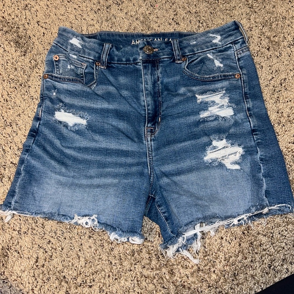 American Eagle super stretch jean shorts